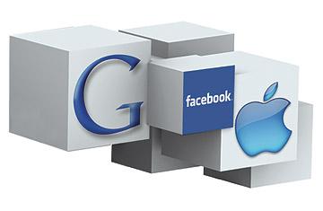 Google, Facebook y Apple en el podio de las compras