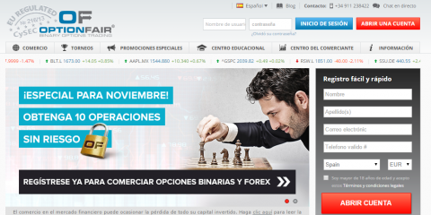 Operaciones gratis en noviembre